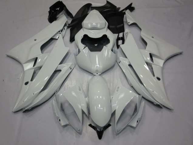 Carene Moto Yamaha R6 2006-2007 - Lucido Bianco