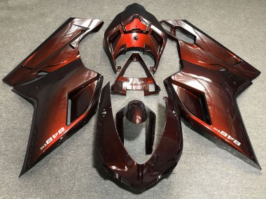 Carene Moto Ducati 848 2007-2014 - Rosso