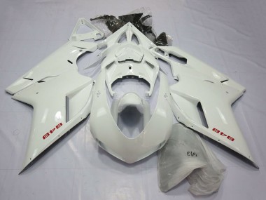 Carene Moto Ducati 848 2007-2014 - Bianco Perla