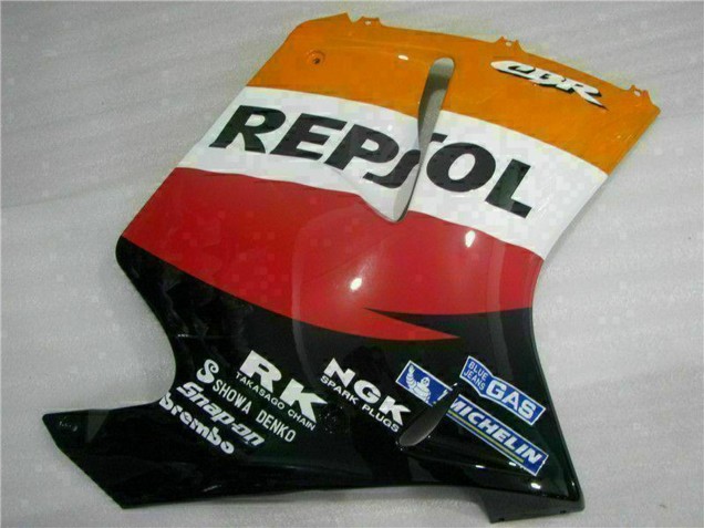 Carena Moto Honda CBR1100XX Blackbird 1996-2007 - Arancia Bianco Rosso Nero Lucido Repsol