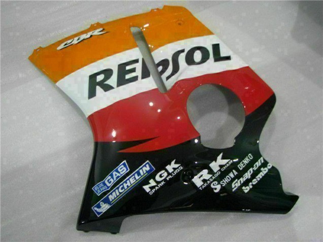 Carena Moto Honda CBR1100XX Blackbird 1996-2007 - Arancia Bianco Rosso Nero Lucido Repsol