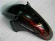 Carena Moto ABS Honda CBR1100XX Blackbird 1996-2007 - Nero Lucido Rosso Fiamma