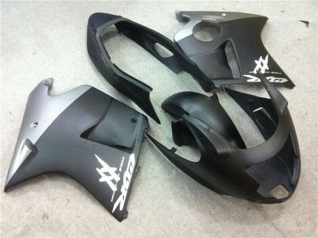 Carena Moto Honda CBR1100XX Blackbird 1996-2007 - Nero Opaco Argento