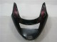 Carena Moto ABS Honda CBR1100XX Blackbird 1996-2007 - Nero Lucido Rosso Fiamma