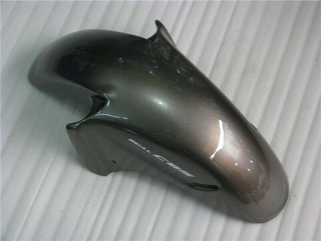 Carena Moto Honda CBR1100XX Blackbird 1996-2007 - Nero Lucido Argento Fiamma