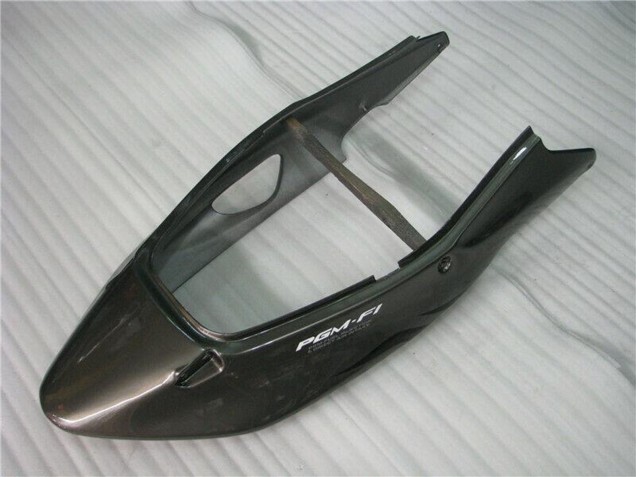 Carena Moto Honda CBR1100XX Blackbird 1996-2007 - Nero Lucido Argento Fiamma