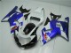 Carena Moto Suzuki GSXR 600/750 2001-2003 - Bianco Blu Nero