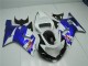 Carena Moto Suzuki GSXR 600/750 2001-2003 - Bianco Blu Nero