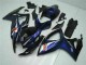 Carena Moto Suzuki GSXR 600/750 2006-2007 - Nero Lucido Blu