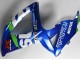 Carena Moto Suzuki GSXR 600/750 2008-2010 - Blu Bianco Verde Nero