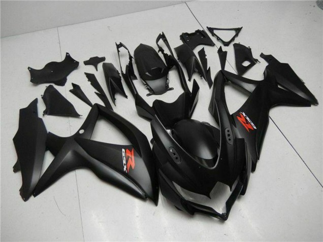 Carena Moto Suzuki GSXR 600/750 2008-2010 - Nero Opaco Rosso