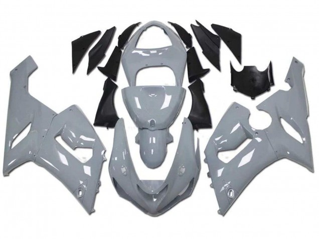 Carena Moto Kawasaki ZX6R 2005-2006 - Nardo Grigio
