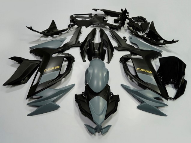Carena Moto Kawasaki Ninja 650 EX650 2020-2025 - Grigio Nero Oro