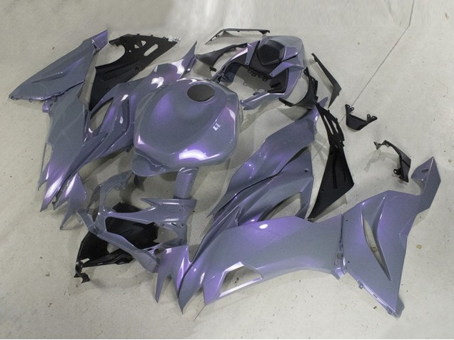 Carena Moto Kawasaki ZX6R 2019-2022 - Camaleonte Grigio Dazz Viola Perla