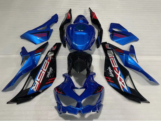 Carena Moto Kawasaki ZX25R ZX-25R 2019-2025 - Blu Rosso Grigio