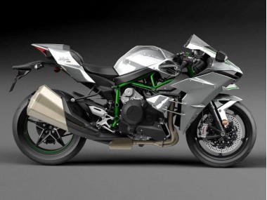 Carena Moto Kawasaki Ninja H2 2015-2022 - Argento