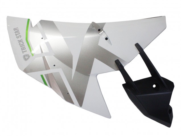 Carena Moto Kawasaki Ninja H2 2015-2022 - Bianco Argento Verde
