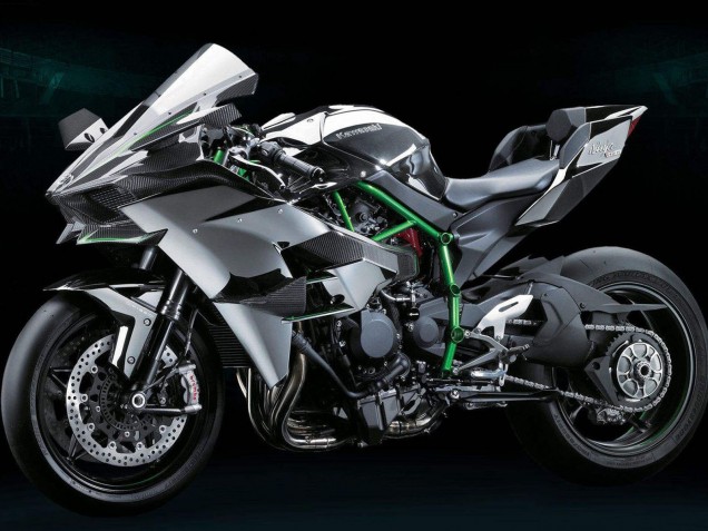 Kit Carena Moto Kawasaki Ninja H2 2015-2022 - Grigio