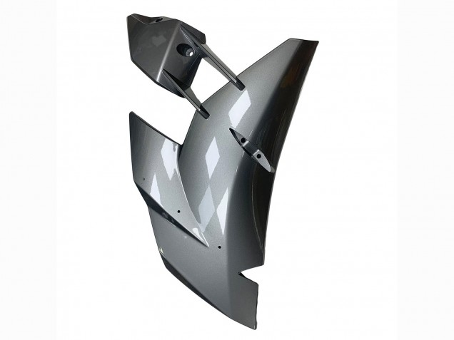 Carena Moto Kawasaki Ninja H2 2015-2022 - Argento Nero Fibra di Carbonio