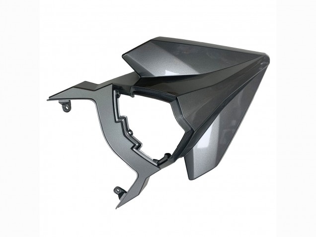 Carena Moto Kawasaki Ninja H2 2015-2022 - Argento Nero Fibra di Carbonio