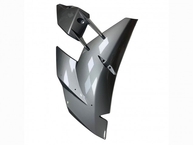 Carena Moto Kawasaki Ninja H2 2015-2022 - Argento Nero Fibra di Carbonio