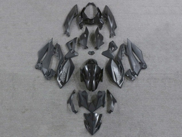 Carena Moto Kawasaki Z400 2018-2024 - Nero Opaco Nero Lucido