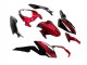 Carena Moto Kawasaki Z400 2018-2024 - Caramella Rosso Nero Lucido