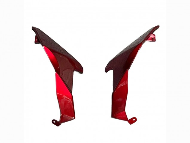 Carena Moto Kawasaki Z400 2018-2024 - Caramella Rosso Nero Lucido