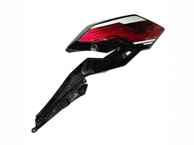 Carena Moto Kawasaki Z400 2018-2024 - Caramella Rosso Nero Lucido