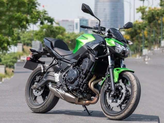 Carena Moto Kawasaki Ninja Z650 2020-2023 - Verde Nero