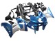 Carena Moto Kawasaki ZZR400 1993-2007 - Blu Argento Nero