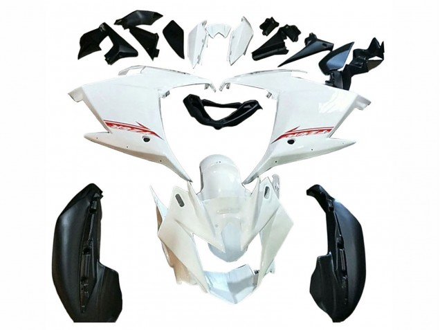Carena Moto Yamaha FZ6R 2009-2015 - Bianco Nero Rosso