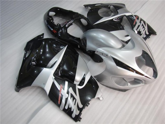 Carena Moto Suzuki GSXR 1300 Hayabusa 1996-2007 - Argento Nero