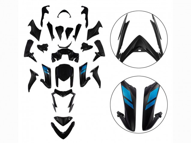 Carena Moto Suzuki GSX-S 1000 2015-2020 - Nero Blu