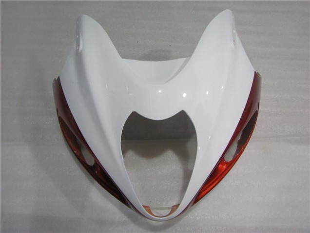 Carena Moto Suzuki GSXR 1300 Hayabusa 1996-2007 - Bianco Arancia Nero