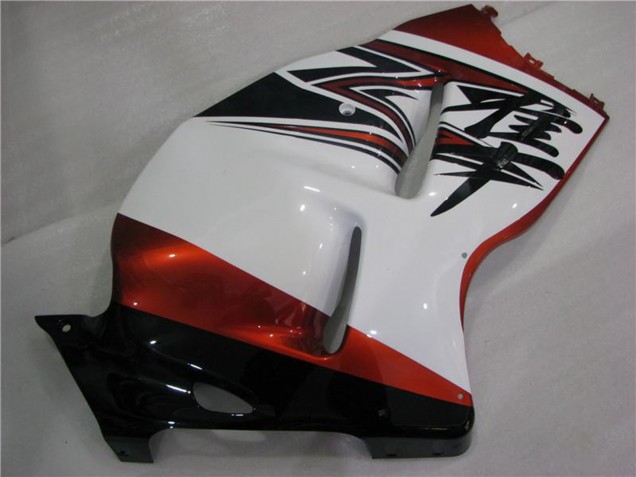Carena Moto Suzuki GSXR 1300 Hayabusa 1996-2007 - Bianco Arancia Nero