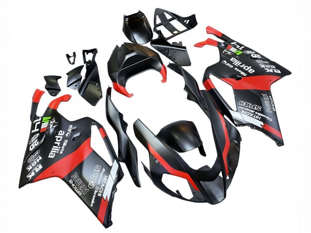 Carena Moto Aprilia RSV1000 2003-2006 - Nero Rosso