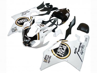 Carena Moto Aprilia RSV1000 2003-2006 - Bianco Nero Lucky Strike Motul Michelin