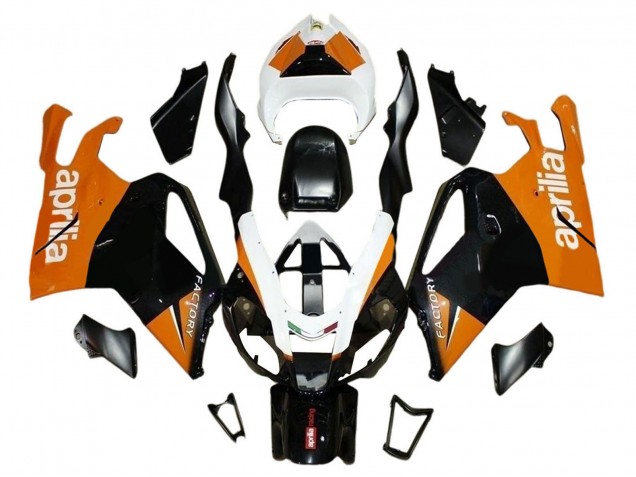 Carena Moto Aprilia RSV1000 2003-2006 - Nero Arancia Bianco