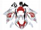 Carena Moto Aprilia RSV1000 2003-2006 - Bianco Rosso Lucky Strike Motul 34