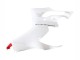 Carena Moto Ducati Panigale V2 2020-2024 - Bianco Rosso Nero Opaco