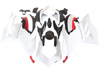 Carena Moto Ducati Panigale V2 2020-2024 - Bianco Rosso Nero Opaco