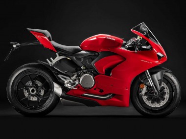 Carena Moto Ducati Panigale V2 2020-2024 - Rosso Nero Opaco