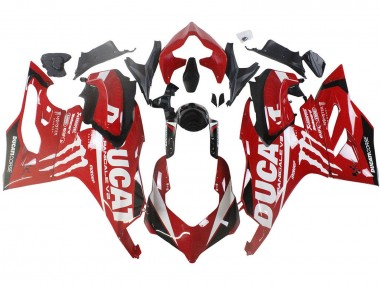 Carena Moto Ducati Panigale V2 2020-2024 - Rosso Nero Lucido Mostro Corse