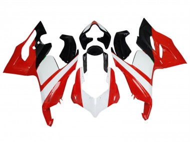 Carena Moto Ducati Panigale V2 2020-2024 - Bianco Rosso Nero Lucido