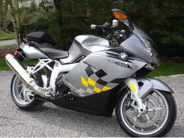 Carena Moto BMW K1200S 2005-2010 - Argento Giallo Nero