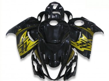Carena Moto Suzuki GSXR 1300 Hayabusa 2008-2020 - Nero Lucido Giallo