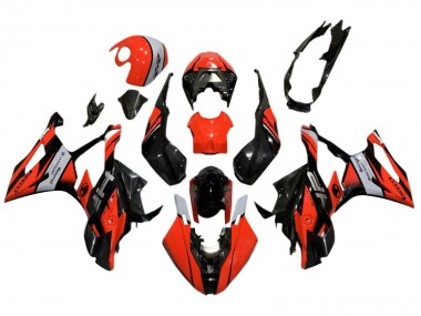 Carena Moto BMW S1000RR 2019-2022 - Nero Rosso Grigio