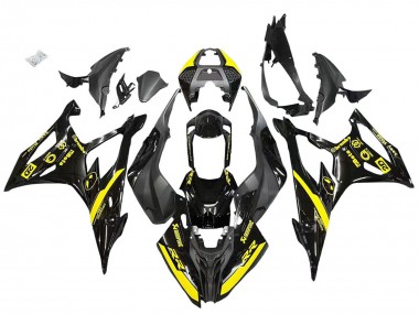 Carena Moto BMW S1000RR 2019-2022 - Nero Lucido Giallo
