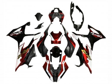 Carena Moto BMW S1000RR 2019-2022 - Rosso Bianco Nero